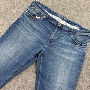 Tommy Bahama Indigo Palms Mens Jeans 46x25 Blue Denim 243-BT124495 BT124495